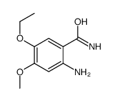 Benzamide, 2-amino-5-ethoxy-4-methoxy- (9CI) Structure