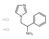 2-IMIDAZOL-1-YL-1-PHENYL-ETHYLAMINE DIHYDROCHLORIDE结构式