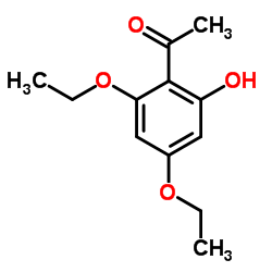 1-(2,4-Diethoxy-6-hydroxyphenyl)ethanone Structure