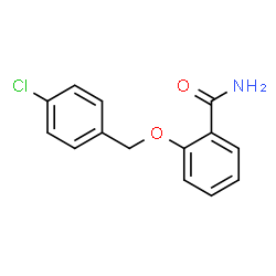 2-((4-CHLOROBENZYL)OXY)BENZAMIDE Structure