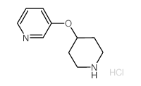 3-(PIPERIDIN-4-YLOXY)-PYRIDINE DIHYDROCHLORIDE结构式