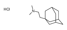 2-(1-adamantyl)-N,N-dimethylethanamine,hydrochloride Structure