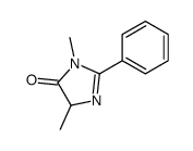 1,4-dimethyl-2-phenyl-4H-imidazol-5-one Structure