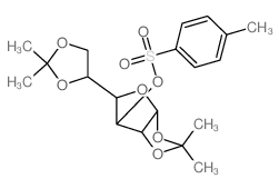 a-D-Glucofuranose,1,2:5,6-bis-O-(1-methylethylidene)-, 3-(4-methylbenzenesulfonate) Structure