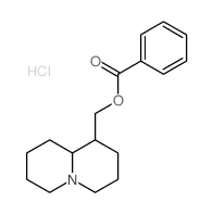 2,3,4,5,6,7,8,8a-octahydro-1H-quinolizin-1-ylmethyl benzoate Structure