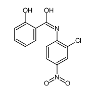 N-(2-chloro-4-nitrophenyl)-2-hydroxybenzamide Structure