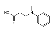 3-(METHYLPHENYLAMINO)-PROPIONIC ACID Structure