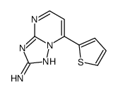 7-(2-THIENYL)[1,2,4]TRIAZOLO[1,5-A]PYRIMIDIN-2-AMINE structure
