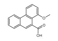 8-methoxy-phenanthrene-9-carboxylic acid Structure