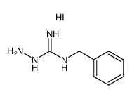 1-amino-3-benzylguanidine monohydroiodide Structure