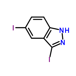 3,5-二碘(1H)吲唑结构式