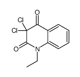 3,3-dichloro-1-ethylquinoline-2,4-dione Structure