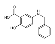 5-(benzylamino)-2-hydroxybenzoic acid结构式