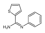 N'-phenylthiophene-2-carboximidamide Structure