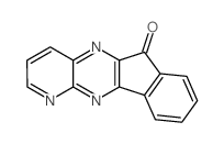 6H-Indeno[1,2-b]pyrido[3',2'-E]pyrazin-6-one结构式