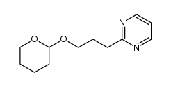 2-(3-(tetrahydropyran-2-yloxy)-propyl)pyrimidine结构式