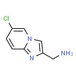 IMidazo[1,2-a]pyridine-2-Methanamine, 6-chloro-结构式
