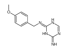 N2-(4-METHOXYBENZYL)-1,3,5-TRIAZINE-2,4-DIAMINE picture