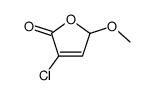 4-chloro-2-methoxy-2H-furan-5-one Structure