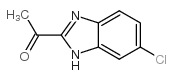 1-(6-chloro-1H-benzimidazol-2-yl)ethanone,hydrochloride Structure