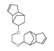 5,5'-[ethane-1,2-diylbis(oxy)]bis(3a,4,5,6,7,7a-hexahydro-1h-4,7-methanoindene)结构式