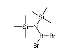 [[dibromoboranyl(trimethylsilyl)amino]-dimethylsilyl]methane结构式