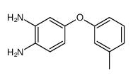 4-(3-methylphenoxy)benzene-1,2-diamine Structure