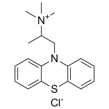 Thiazinamium chloride Structure