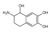 2-amino-1,2,3,4-tetrahydronaphthalene-1,6,7-triol结构式