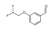 3-(2,2-difluoroethoxy)benzaldehyde结构式