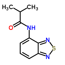 N-(2,1,3-Benzothiadiazol-4-yl)-2-methylpropanamide结构式