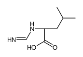 L-Leucine, N-(iminomethyl)- (9CI) structure