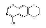 7,8-二氢[1,4]二噁英并[2,3-g]喹唑啉-4-醇结构式