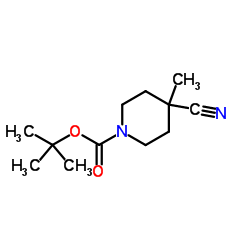 tert-Butyl 4-cyano-4-methylpiperidine-1-carboxylate picture