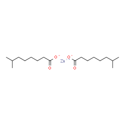 zinc bis(isononanoate) Structure