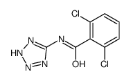 Benzamide, 2,6-dichloro-N-1H-tetrazol-5-yl- (9CI)结构式