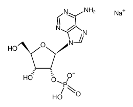 2'-adenosine monophosphate sodium salt结构式