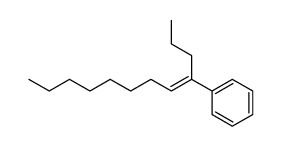 1-Propyl-1-nonenylbenzene结构式