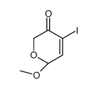 (2R)-4-iodo-2-methoxy-2H-pyran-5-one结构式