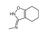 1,2-Benzisoxazol-3-amine,4,5,6,7-tetrahydro-N-methyl-(9CI) structure