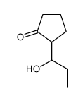 2-(1-hydroxypropyl)cyclopentan-1-one Structure