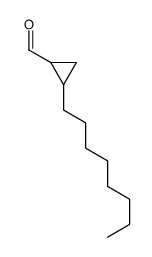 2-Octylcyclopropaneoctanal Structure