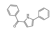 phenyl-(5-phenyl-1H-pyrrol-2-yl)methanone Structure