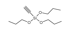 Tri-oxypropyl-ethinyl-silan Structure