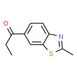 1-Propanone,1-(2-methyl-6-benzothiazolyl)-(7CI,8CI) Structure