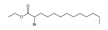 ethyl 2-bromotridecanoate Structure
