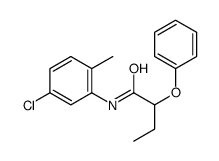 N-(5-chloro-2-methylphenyl)-2-phenoxybutanamide结构式
