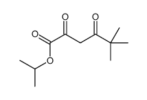 propan-2-yl 5,5-dimethyl-2,4-dioxohexanoate结构式