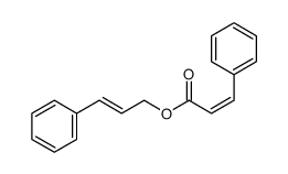 (E)-cinnamyl (Z)-cinnamate Structure