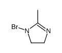 1-bromo-2-methyl-4,5-dihydroimidazole结构式